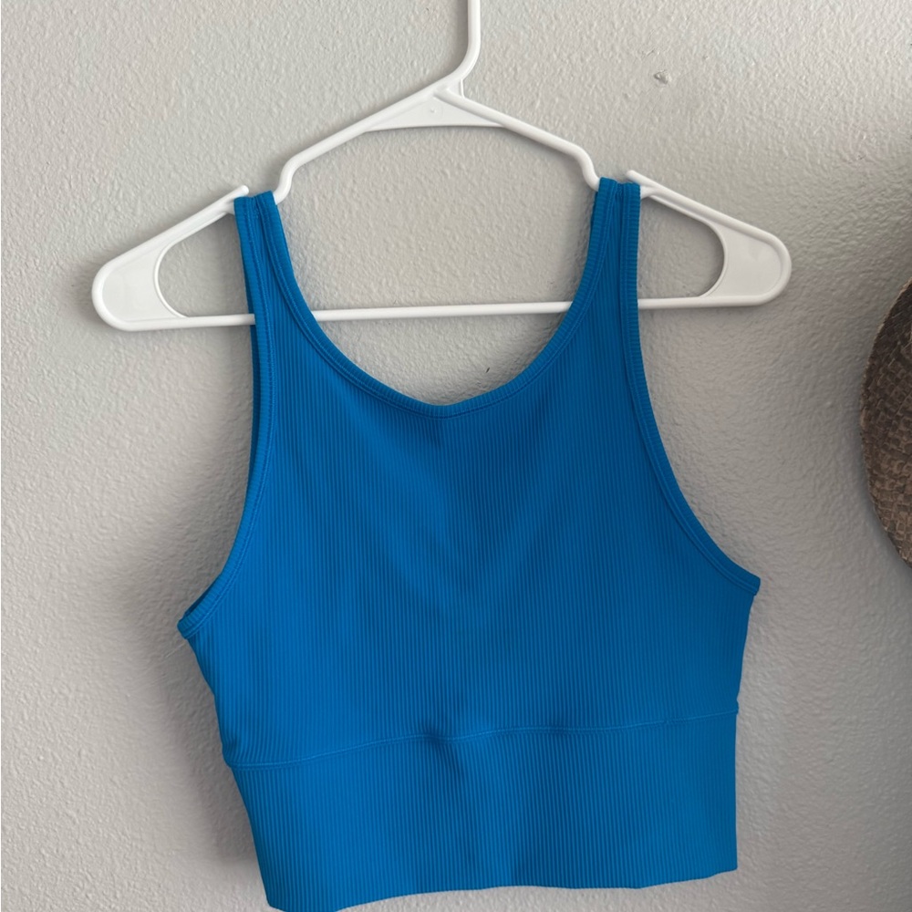 lululemon athletica Blue Tank Top